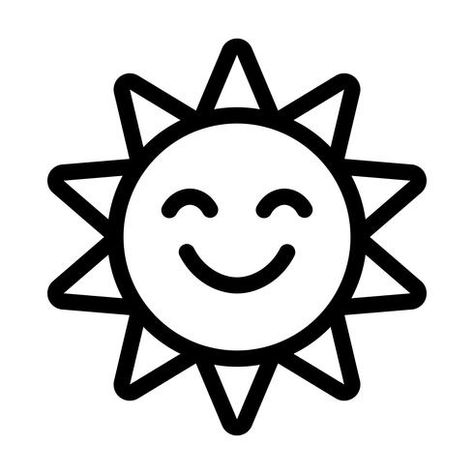 Sun Clip Art Black And White, Sun Clipart Black And White, Sun Clip Art, Sun Clipart, Cartoon Sun, Grand Kids, The Cartoon, Clipart Black And White, Kindergarten Activities