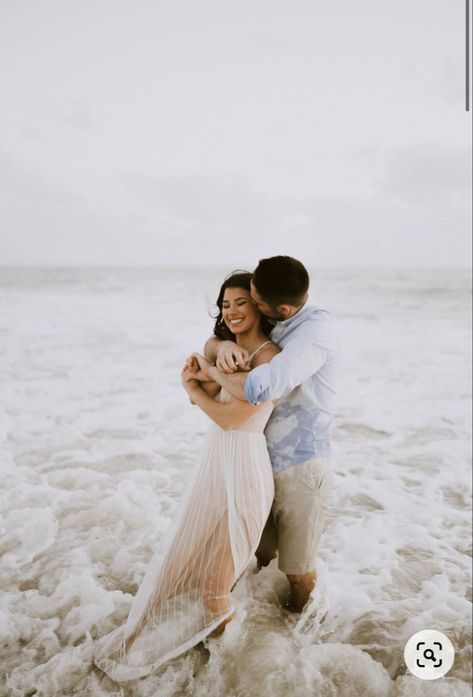 Engagement Photo Shoot Beach, Beach Photoshoot Ideas, Photoshoot At The Beach, Engagement Pictures Beach, Couples Beach Photography, Couple Beach Pictures, Couple Beach Photos, Beach Photo Session, Beach Engagement Photoshoot