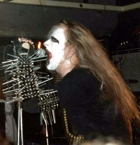 Pest of Gorgoroth, 1996. Black Metal, Norway, Long Hair, Tumblr, Makeup, Hair, Instagram, Black, Make Up