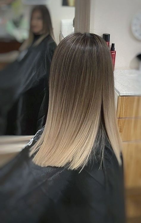 Shatush Hair, Ombre Hair Color For Brunettes, Baylage Hair, Sombre Hair, Beige Blonde Hair, Ombre Hair Blonde, Brunette Hair With Highlights, Brunette Balayage Hair, Light Hair Color