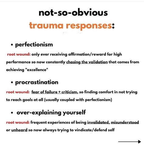 Working through trauma can be scary, painful, and potentially re-traumatizing, so this healing work is best undertaken with the help of an experienced trauma specialist #pgclinical #trauma  #healingwork Post Traumatic Growth, Healing Journaling, Mental Health Facts, Mental Health Therapy, Emotional Awareness, Therapy Worksheets, Perfectionism, Mental And Emotional Health, Shadow Work