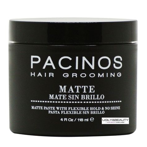 Pacinos Hair Grooming Matte Paste 4 fl oz / 118ml Check more at https://lazidoshop.com/product/pacinos-hair-grooming-matte-paste-4-fl-oz-118ml/ Sculpted Hair, Hair Ingredients, Hair Paste, Matte Hair, Hair Pomade, Acne Free, Spring Beauty, Perfect Curls, All Hair Types