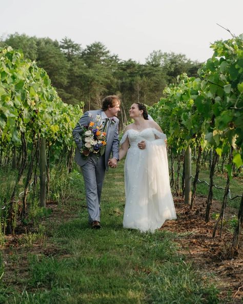 These two had the sweetest, most laid-back wedding at a gorgeous winery @wineryatbullrun. They got to walk through the vines, share a few laughs, and soak in that golden sunset glow together. The day was filled with lots of love, happy tears, and a few glasses of wine to celebrate. I couldn’t have asked for a more perfect spot or a more genuine couple. And if you’re planning to have your Virginia intimate wedding at a winery, do it! Vineyards are naturally stunning, and they offer a unique ... Glasses Of Wine, Laid Back Wedding, Sunset Glow, Golden Sunset, Happy Tears, Intimate Wedding, Of Love, Vines, Virginia