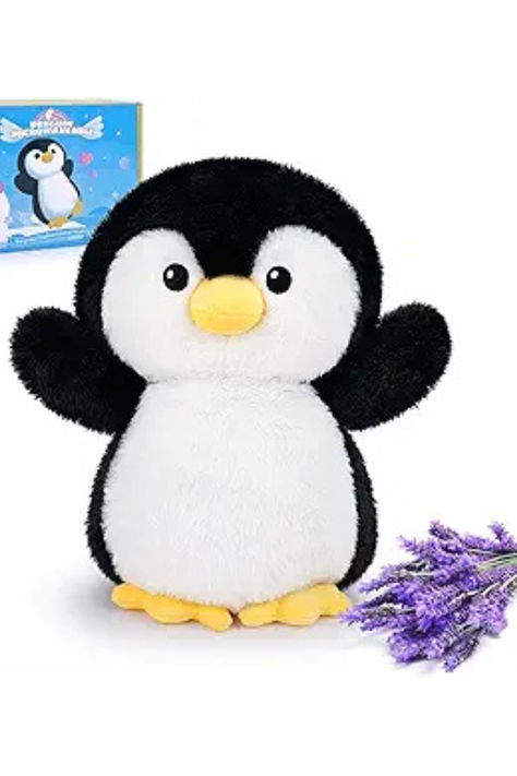 Penguin Stuffed Animal Microwavable Heating Pad, 1.2lb Heating Pads for Cramps & Period Pain Relief, Period Cramps for Women & Girls, Gift for Daughter Wife Heating Pad with Lavender Scented Relief Period Cramps, Penguin Stuffed Animal, Microwavable Heating Pad, Heating Pad For Cramps, Period Pain Relief, Microwave Heating Pad, Xmas Wishlist, Heating Pads, Period Cramps