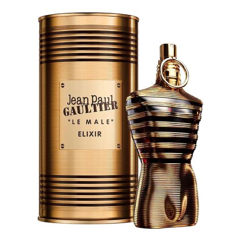 Jean Paul Gaultier Le Male Elixir Parfum 75 ml 2.50 Fl Oz (Pack of 1) Le Male Elixir, Perfume Jean Paul, Jean Paul Gaultier Le Male, Fragrance Bottles, Masculine Scent, Le Male, Heart Notes, Tonka Bean, Manicure E Pedicure