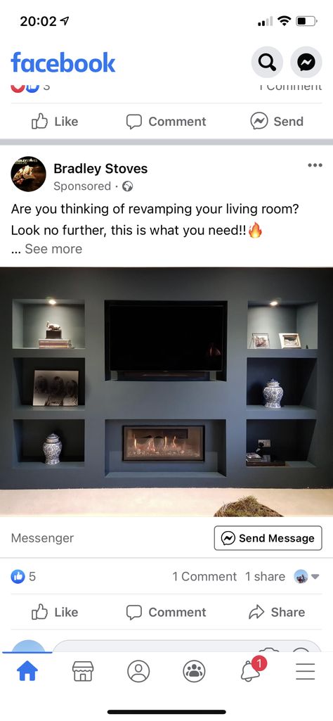 Tv Storage, Media Wall, Sitting Room, New Builds, Fireplace, Living Room, Building