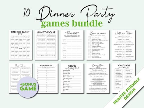 Table Party Games, Dinner Party Games For Adults, Adult Ice Breakers, Dinner Party Starters, Icebreaker Games, Conversation Starter Questions, Icebreaker Questions, Party Games For Adults, Dinner Party Games