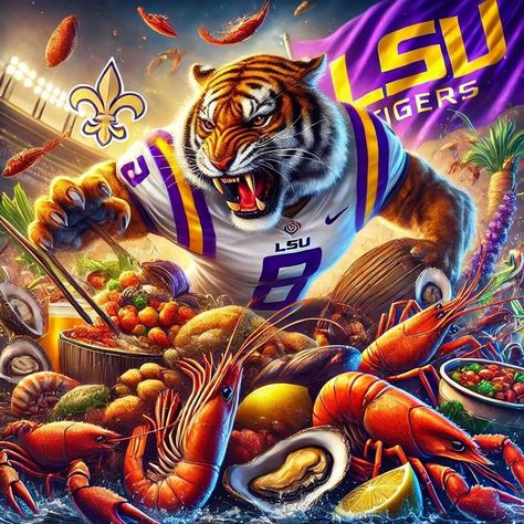 Tiger Eating, Lsu Tigers Football, Lsu Football, Life Of Pi, Tiger Love, Geaux Tigers, Football Love, Lsu Tigers, Football Wallpaper