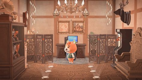 Acnh Inspiration, Happy Home Designer, Happy Home, Animal Crossing, Vanity Mirror, Palace, Paradise, House Design, Mirror