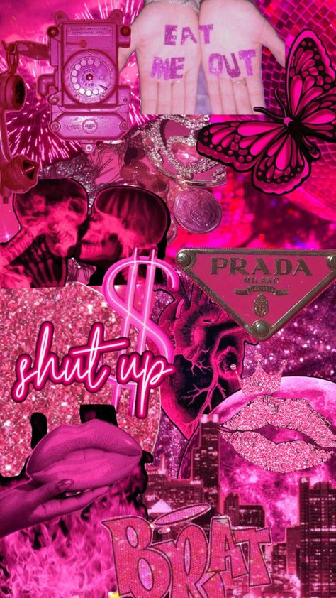 Baddie Phone Backgrounds, Pink Baddie Wallpaper Iphone, Spam Pfp Baddie Wallpaper, Baddie Pink Wallpaper, Wallpaper Iphone Summer Girly, Cute Asthetic Photos Wallpaper, Pink Baddie Aesthetic Wallpaper, Baddie Backgrounds, Baddie Collage