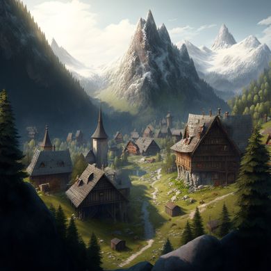 Viking Village, Fantasy Village, Fantasy Town, Between Two Worlds, Location Inspiration, Fantasy City, Fantasy Setting, Fantasy Places, Fantasy Map