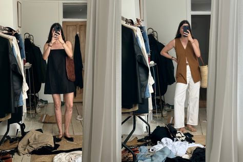 How A Styling Session With a Celebrity Stylist Changed Everything For Me – The Anna Edit The Anna Edit, The Anna Edit Style, Allison Bornstein Style, Allison Bornstein, Beauty Self Care, Anna Edit, Plain White Shirt, Celebrity Stylist, Rope Bag