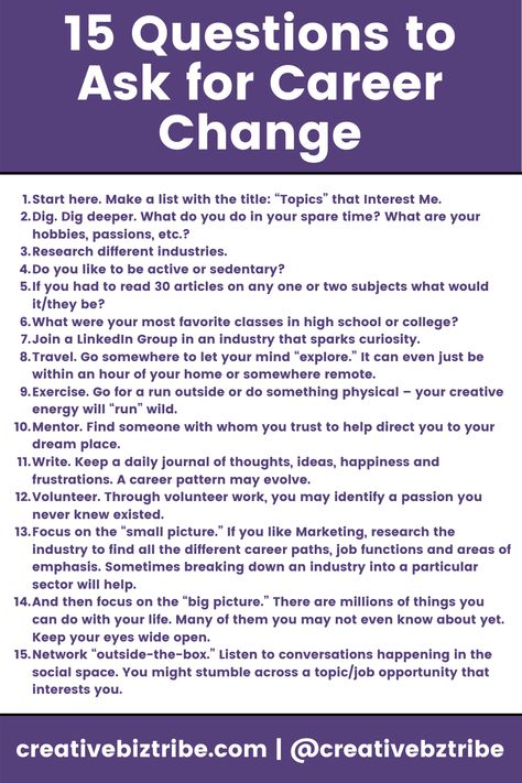 15 Questions to Ask Before Making a Career Shift Career Choices Ideas, Career Questions To Ask Yourself, How To Choose A Career, Career Ideas For Women, Resume Words Skills, Career Advice Quotes, Career Journal, Career Questions, Professional Development Goals