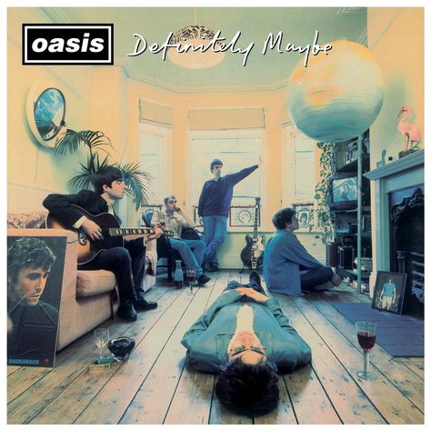 Oasis - Definitely Maybe Frank Sinatra Lyrics, Oasis Album, Definitely Maybe, Oasis Band, Rock & Roll, Bad Songs, Married With Children, Noel Gallagher, Liam Gallagher