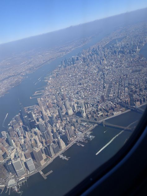 A picture I took flying into New York recently New York From Above, Living Modern, New York Photography, City Pictures, City Architecture, City Photography, Abandoned Buildings, City View, Paris Travel