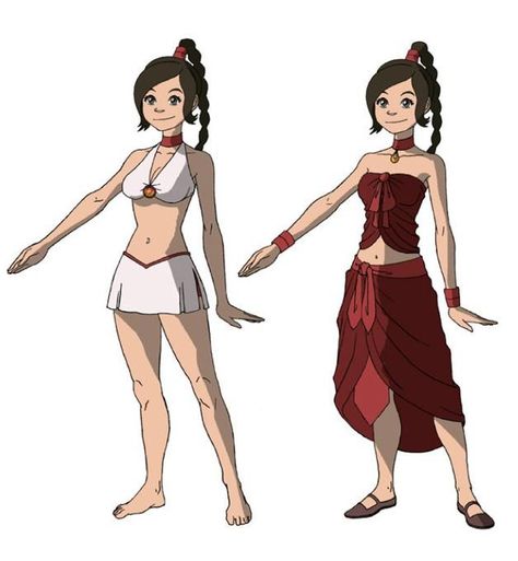 Ty Lee Beach Outfit, Tai Lee Avatar, Avatar Outfits, Brown Hair And Brown Eyes, Avatar Cosplay, Ty Lee, Animation Character, The Last Avatar, Avatar Fan Art