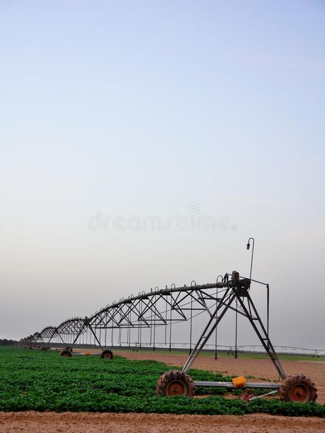 Irrigation Machine. A Lateral move, center pivot with drop sprinklers, irrigatio #Sponsored , #paid, #AFFILIATE, #Lateral, #Irrigation, #sprinklers, #move Water Irrigation System, Machine Image, Water Irrigation, Sprinklers, Irrigation System, Water Pumps, South Park, Agriculture, Stock Images Free