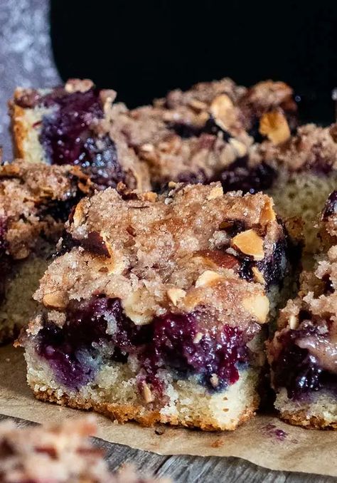 Blueberry Streusel Coffee Cake, Cookie Recipes Condensed Milk, Paleo Cakes, Gluten Free Brunch Recipes, Gluten Free Coffee Cake, Cookies Sans Gluten, Blueberry Streusel, Gluten Free Brunch, Gluten Free Blueberry Muffins