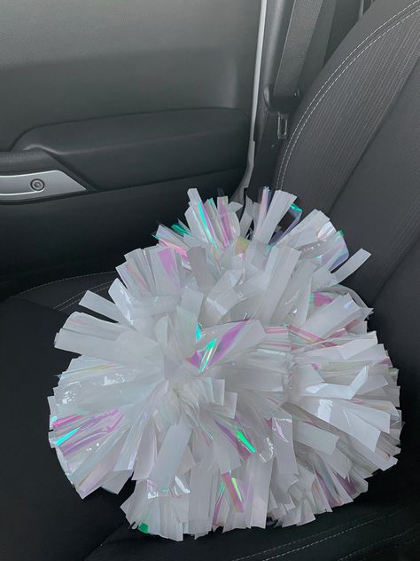 Pom Pom Aesthetic, Pom Poms Aesthetic, Poms Dance, Witch Photography, Unique Homecoming Mums, Cheer Athletic, Cheerleading Pom Poms, Cheer Pom Poms, Cheers Photo