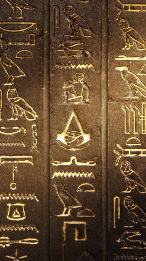 Enochian Magick, Ancient Egypt Aesthetic, Egypt Wallpaper, Arte Bob Marley, Assassin's Creed Origins, Egypt Concept Art, Egypt Aesthetic, Ancient Writing, Egypt Tattoo