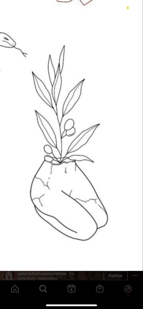 Drawings That Represent Growth, Body Positive Tattoos Simple, Tattoo Ideas Body Positive, Personal Growth Drawing, Tattoo Representing Growth, Tattoos That Represent Growth New Beginnings, Simple Plant Tattoo, Positivity Tattoos, Body Positive Tattoo