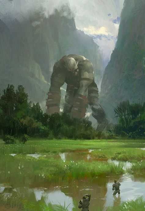 Guild Wars 2, Concept Art - 23 Jaime Jones, Sztuka Science Fiction, Creature Fantasy, Guild Wars 2, Heroic Fantasy, Guild Wars, 다크 판타지, Fantasy Monster, Matte Painting