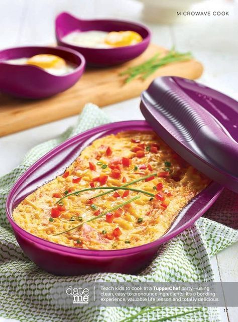 Tupperware Breakfast Maker Recipe, Avocado Omelette, Turkey Avocado, Microwave Breakfast, Cooking Turkey Breast, Breakfast Maker, Tupperware Consultant, Tupperware Recipes, Cooking Guide