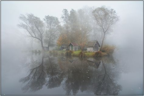 The Village by Gabor Dvornik Abandoned Village, Magic Places, Lake Village, Mystical Places, Lil Pump, 웃긴 사진, Palau, National Geographic Photos, Jolie Photo