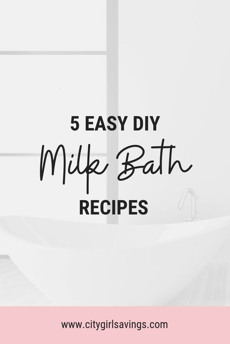 Milk Bath Recipes, Diy Milk Bath, Milk Bath Diy, Bath Nails, Milk Bath Recipe, Diy Foot Soak, Milk Baths, Bath Soak Recipe, Milk Bath Soak