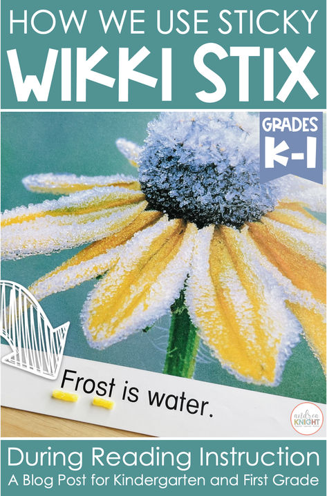 Now and then, we like using Wikki Stix and finger lights during our small group reading instruction. They're visual and tactile tools that helps beginning readers focus on a variety of phonics skills such as identifying blends, digraphs, sight words, etc., as well as different vocabulary prompts like parts of speech, synonyms, & new key words. If your students are having difficulty tracking words while reading, try finger lights for a little added encouragement. Check out the post to see more. Wikki Stix Ideas, Small Group Reading Instruction, Small Group Reading, Finger Lights, Beginning Readers, Organization And Management, Primary Resources, Teaching First Grade, Kindergarten Teaching