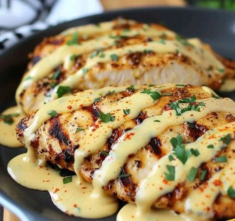 Valerie Bertinelli Recipes | Mexican Chicken with Cheese Sauce | Facebook Mexican Chicken With Cheese Sauce, Mexican Chicken With Cheese, Chicken With Cheese Sauce, Valerie Bertinelli Recipes, Chicken With Cheese, Cheddar Sauce, Spicy Grilled Chicken, Recipes Mexican, Valerie Bertinelli