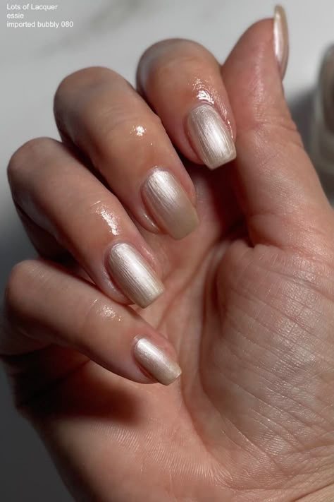 Champagne Nail Color, Nails For Champagne Dress, Champagne Gold Nails, Champagne Nail Polish, Champagne Nails, Opi Polish, Best Champagne, Color Street Combos, Golden Nails