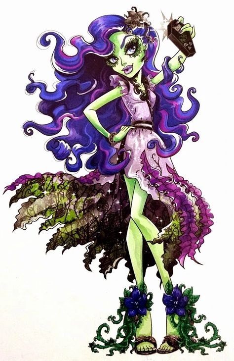 Amanita Nightshade | Monster High Wiki | FANDOM powered by Wikia Amanita Nightshade, Monster High Wiki, High Wallpaper, Corpse Flower, Monster High School, Plant Monster, Flower Structure, Timmy Turner, Arte Monster High