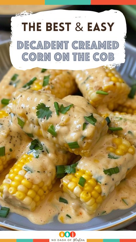 Decadent Creamed Corn on the Cob Cream Corn Recipes, Spicy Cream Corn Recipe, How To Cream Corn Off The Cob, Jalapeno Creamed Corn Recipe, Must Try Recipes, Cajun Creamy Garlic Corn, Cajun Creamy Garlic Corn On The Cob, Creamy Cajun Corn On The Cob, Spicy Creamy Corn On The Cob