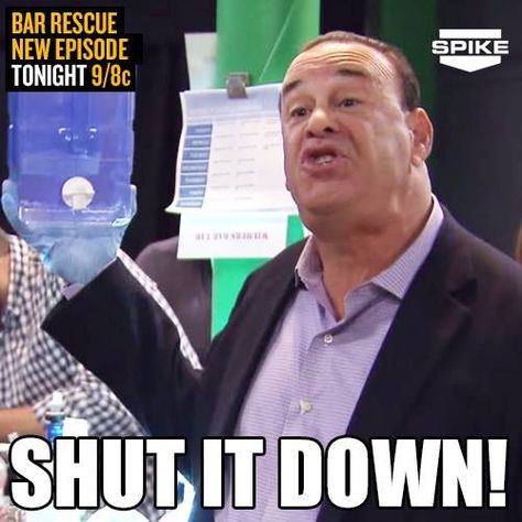 Jon Taffer, Bar Rescue, Kitchen Nightmares, Vintage Bottles, Craft Cocktails, Mirrored Sunglasses Men, Mirrored Sunglasses, Tv Shows, Bar