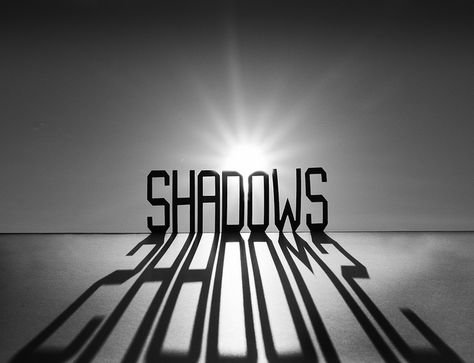 Shadows ! by adrians_art, via Flickr Shadow Typography, Shadow Letters, Light Typography, Shadow Poster, Shadow Logo, Shadow Illustration, Shadow People, Board Covers, Shadow Art