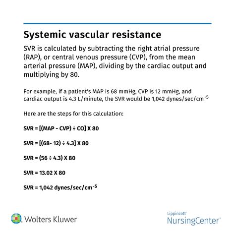 During systole, the left ventricle ejects blood through the aortic valve against the pressure of the systemic circulation, also known as systemic vascular resistance (SVR). Systemic Vascular Resistance, Systemic Circulation, Central Venous Pressure, Mean Arterial Pressure, Vascular System, Cardiology, Nursing Students, Nursing, Quick Saves