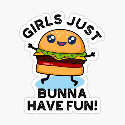 Burger Puns, Cute Burger, Funny Burger, Burger Bun, Cute Dance, Food Puns, Sharpie Art, Pun Gifts, Cute Texts For Him