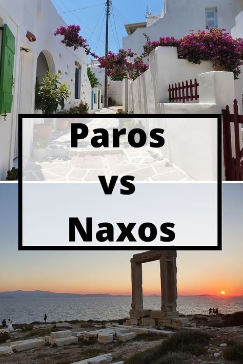 Naxos Or Paros - Which Greek Island Is Better And Why Greek Islands To Visit, Naxos Greece, Greek Island Hopping, Greece Itinerary, Cheese And Wine, Greek Travel, Greece Beach, Greek Isles, Greece Travel Guide