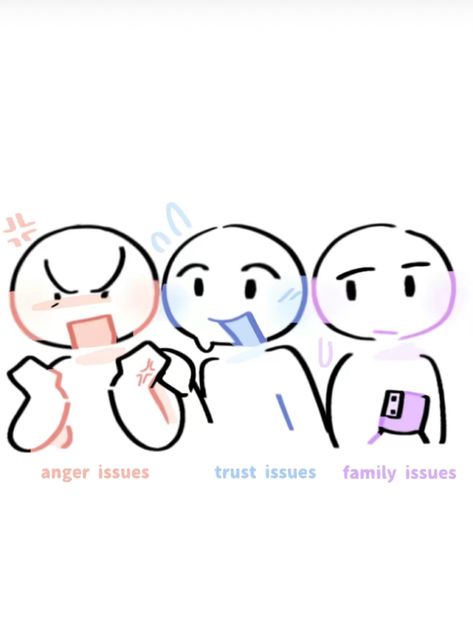 credits to funcake on tt !! @wawa.funcake Trio Dynamics, Character Tropes, Group Dynamics, Goofy Drawing, Draw The Squad, Creative Drawing Prompts, Ship Drawing, Drawing Prompt, Drawings Of Friends