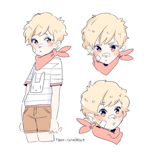 How To Draw Kids Character Design, Little Boy Reference, Drawing Kids Character Design, Cute Boy Character Design, Little Kid Drawing Reference, Child Reference Drawing, Soft Boy Drawing, Kid Oc Boy, Little Boy Character Design