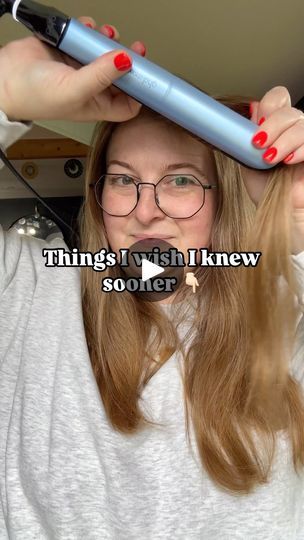 18K views · 626 reactions | Things I wish I knew sooner… 😅 How to create soft, effortless waves with your #ghd straightener! 💁‍♀️✨ Here’s the trick:

1️⃣ Hold your straightener vertical 🧑‍🏫
2️⃣ Turn it round 
3️⃣ Then glide down for perfect waves! 💨🌊

It’s THAT simple!

#ghd #ghdemployee @ghdhair @ghdhairpro #HairHacks #SoftWaves #CurlWithStraightener #HairTips #howtocurlyourhair #ghdchronos #ghdicedluxe #christmaspresents | Sarah Dixon | Hair Educator | Lake District Wedding Stylist | Kylie Minogue · Lights Camera Action Ghd Straightener, Perfect Waves, Curls With Straightener, Effortless Waves, Lake District Wedding, Lights Camera Action, Wedding Stylist, Soft Waves, Kylie Minogue