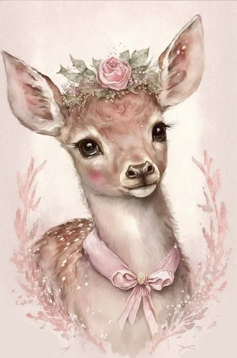 Deer Png, Vintage Pink Christmas, Vintage Style Christmas, Shabby Christmas, Christmas Artwork, Deer Art, Shabby Chic Christmas, Vintage Deer, Shabby Chic Pink