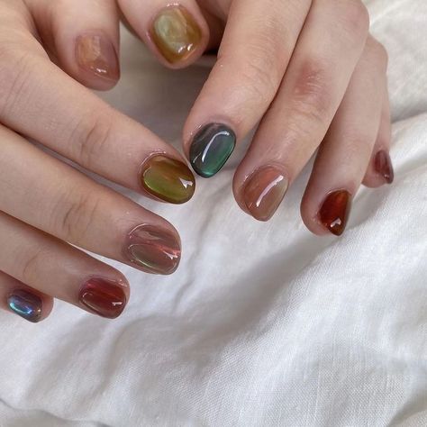 Hello Nails, Hippie Nails, Casual Nails, Pretty Gel Nails, Jelly Nails, Nagel Inspo, Cat Kuku, Dream Nails, Classy Nails