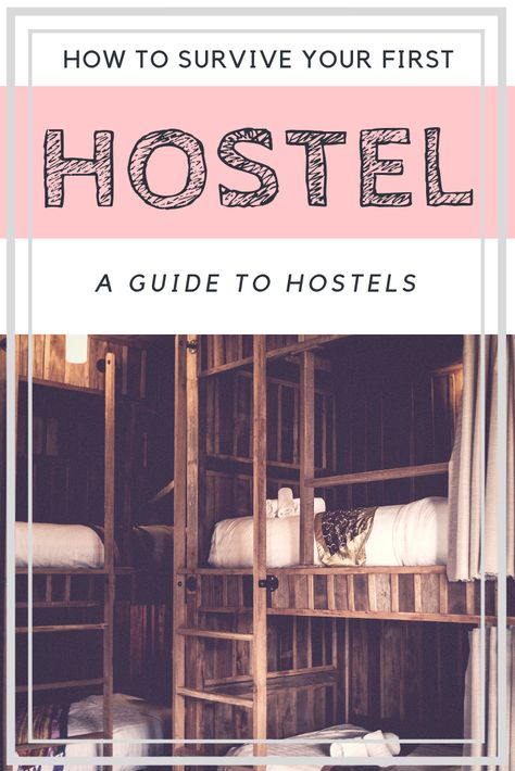 How to survive a hostel // hostel survival guide // tips for staying in a hostel // stay in a hostel as a budget traveler // the petite wanderer Moving Abroad, International Travel Tips, Backpacking Europe, Travel On A Budget, Budget Travel Tips, How To Survive, Solo Female Travel, Group Travel, Travel Alone