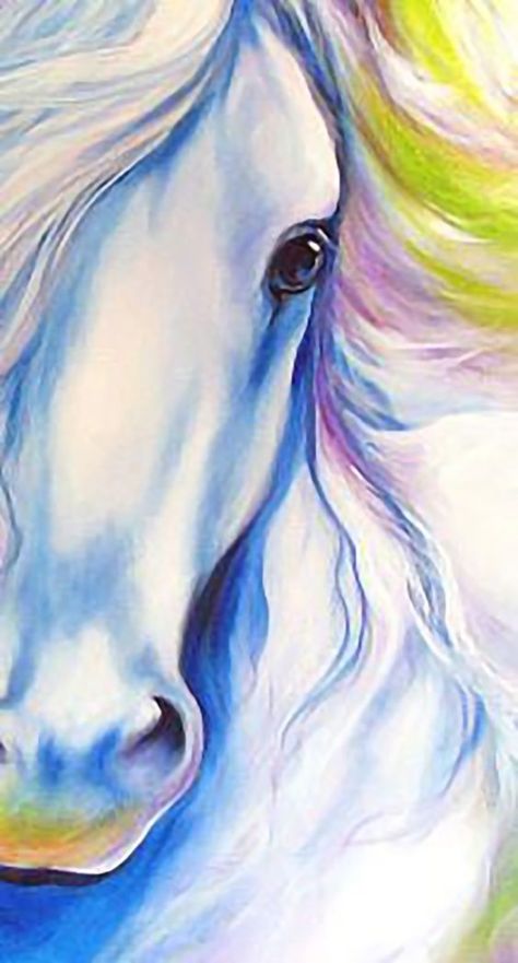 Caballo Marcia Baldwin, Horse Canvas Painting, Horse Artwork, Soyut Sanat Tabloları, Unicorn Art, Horse Drawings, Equine Art, 판타지 아트, Painting Art Projects