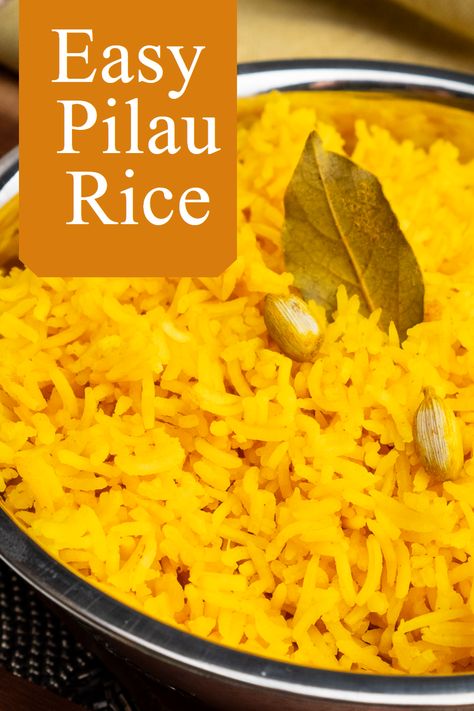 Learn how to make perfectly fluffy and fragrant Pilau Rice at home! This easy recipe uses basmati rice, turmeric, cumin, and aromatic spices to recreate that authentic Indian restaurant flavour. It’s the perfect side dish for curries, meats, or veggies. Ready in under 30 minutes, it’s a must-try for curry night! 🍛 #PilauRice #IndianSideDish #RiceRecipes #EasyMeals Flavoured Rice Recipes, How To Cook Pilau, Rice Turmeric, Pilau Rice Recipe, Onion Rice Recipe, Flavoured Rice, Pilau Rice, Indian Side Dishes, Curry Night