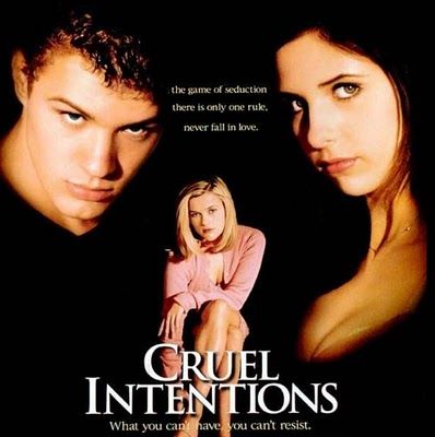 Cruel Intentions Cruel Intentions Movie, Best 90s Movies, Reese Witherspoon Movies, Best Teen Movies, Bitter Sweet Symphony, Best Movies Of All Time, Must See Movies, Dolph Lundgren, Films Posters