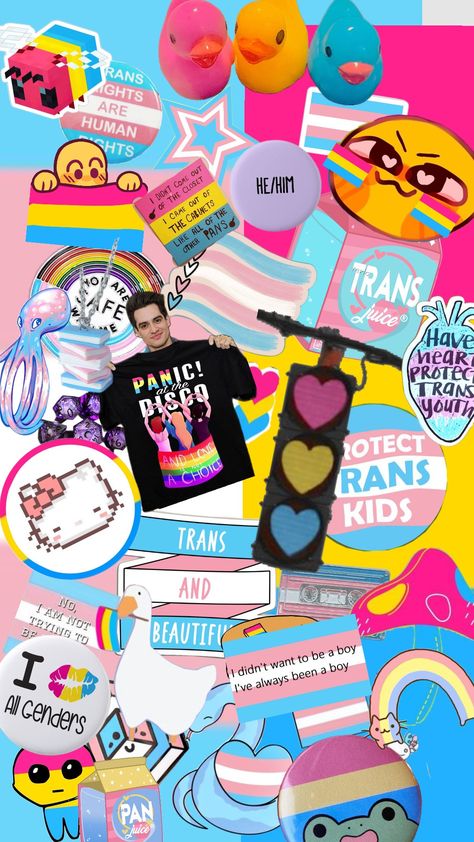 Trans/Pan Wallpaper (If you find the axolotl comment "👾" #lgbt #trans #pan #transgender #pansexual #transmasc #transfem #seeknfind #wallpaper #pride #gaypride #gay #lgbtq Trans And Pan Wallpaper, Subtle Trans Wallpaper, Trans Wallpaper, Pan Wallpaper, Coming Out Of The Closet, Pisco, Gay Pride, Wallpapers, Pins