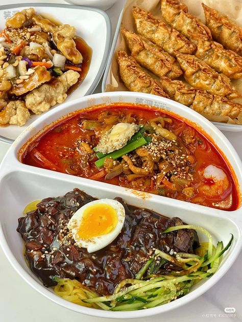 Korean Fast Food, Yummy Asian Food, Food Pic, Home Meals, Interesting Food Recipes, Korean Food, Asian Food, Pretty Food, I Love Food